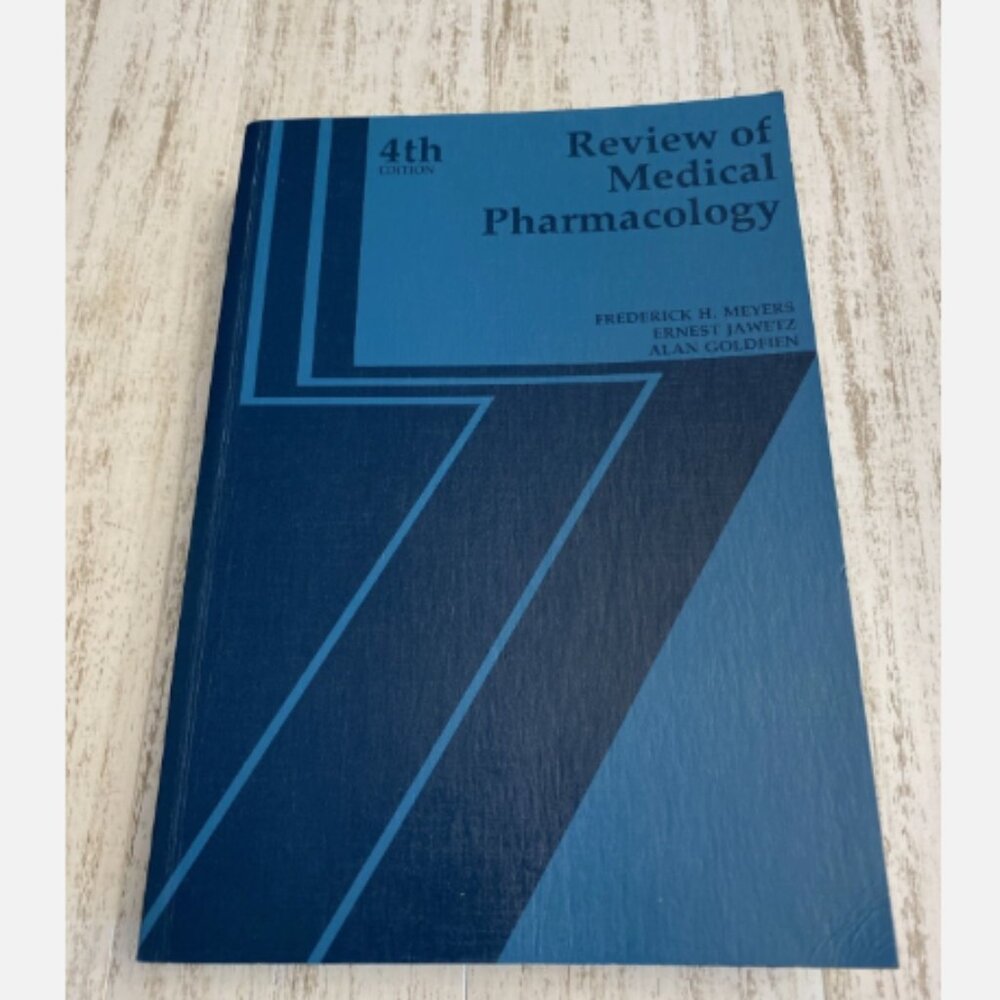 Review of Medical Pharmacology 4th Ed Meyers Jawetz 1972